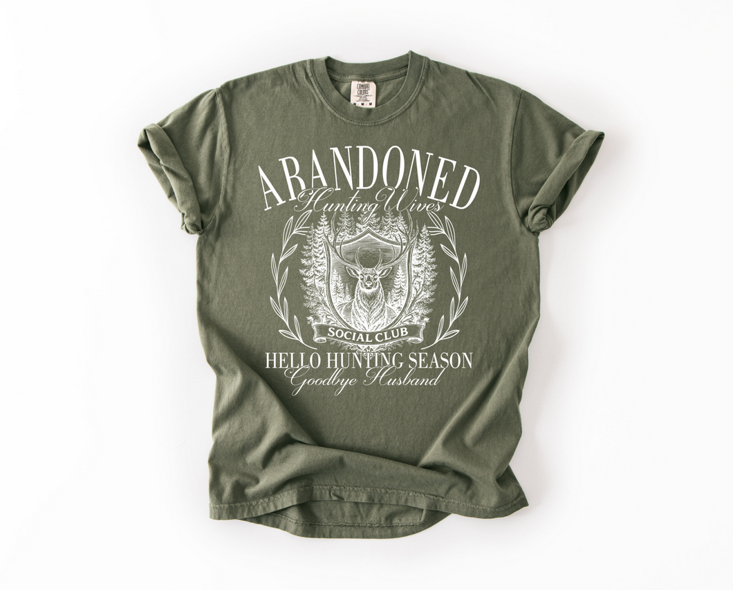 ABANDONED HUNTING WIVES TEE