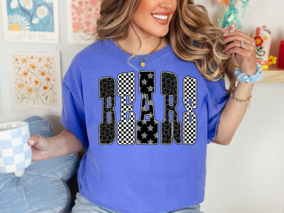 CHECKERED & STARS BEARS