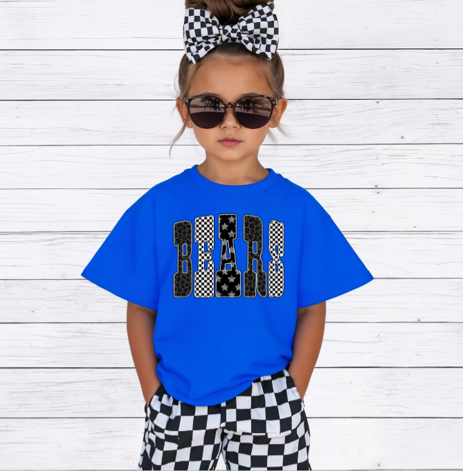 Checkered & Stars bears