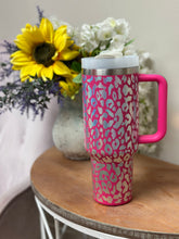 Load image into Gallery viewer, Leopard 40oz Tumbler
