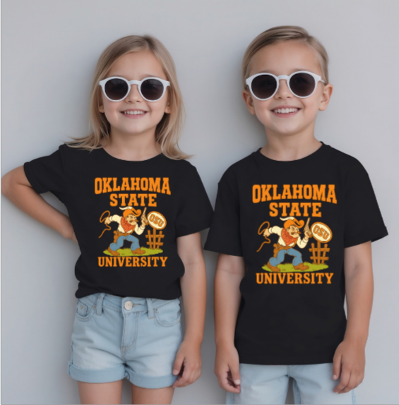 Vintage Oklahoma State kids