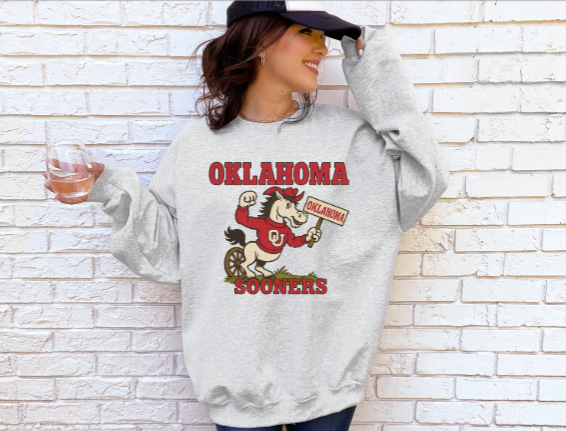 Vintage Oklahoma Sooners Crewneck