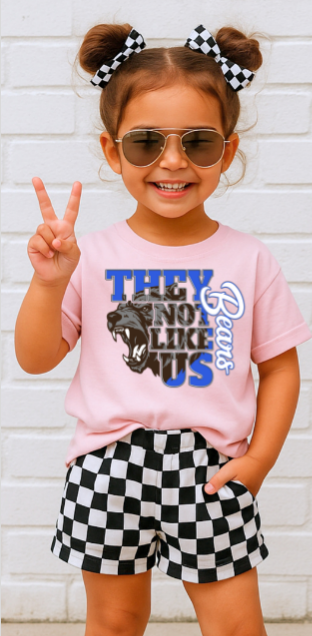 They not like us Bears youth girls