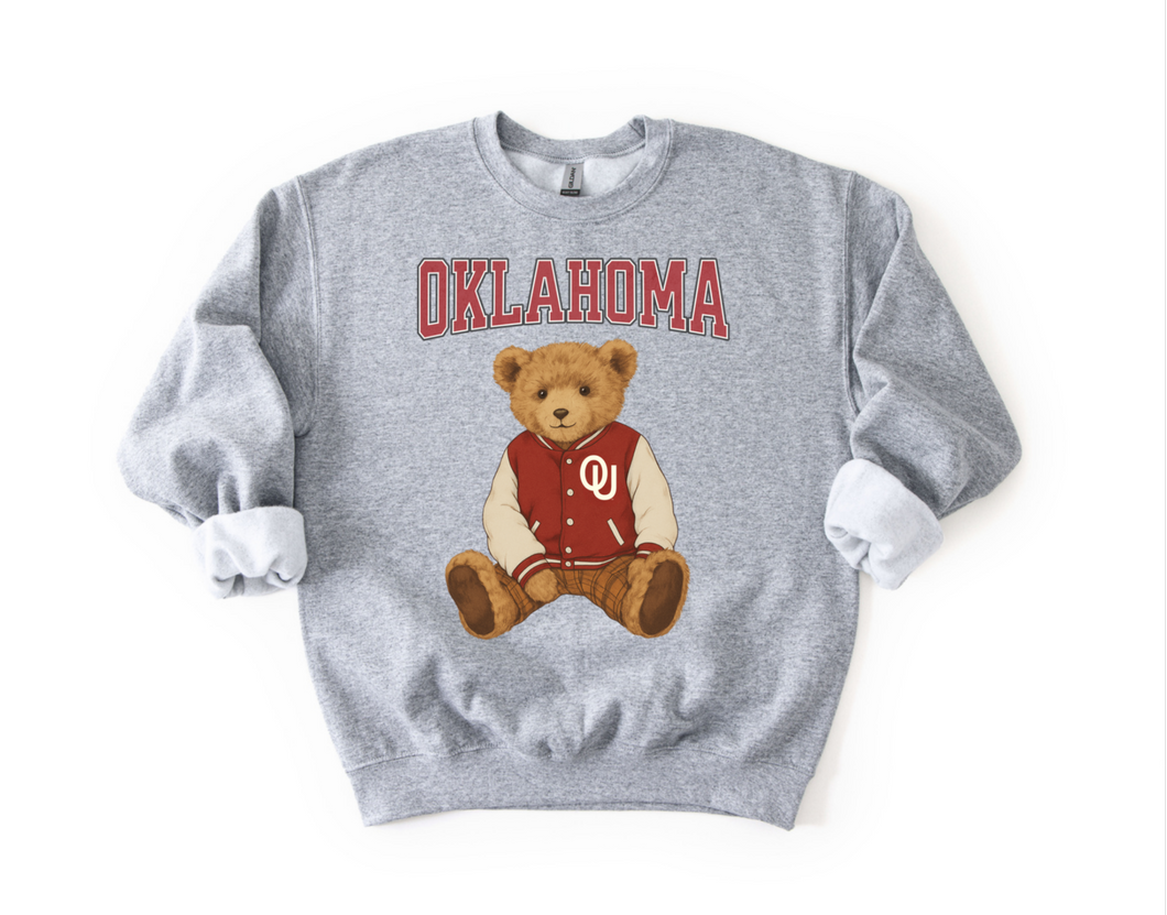 youth vintage ou teddy sweatshirt