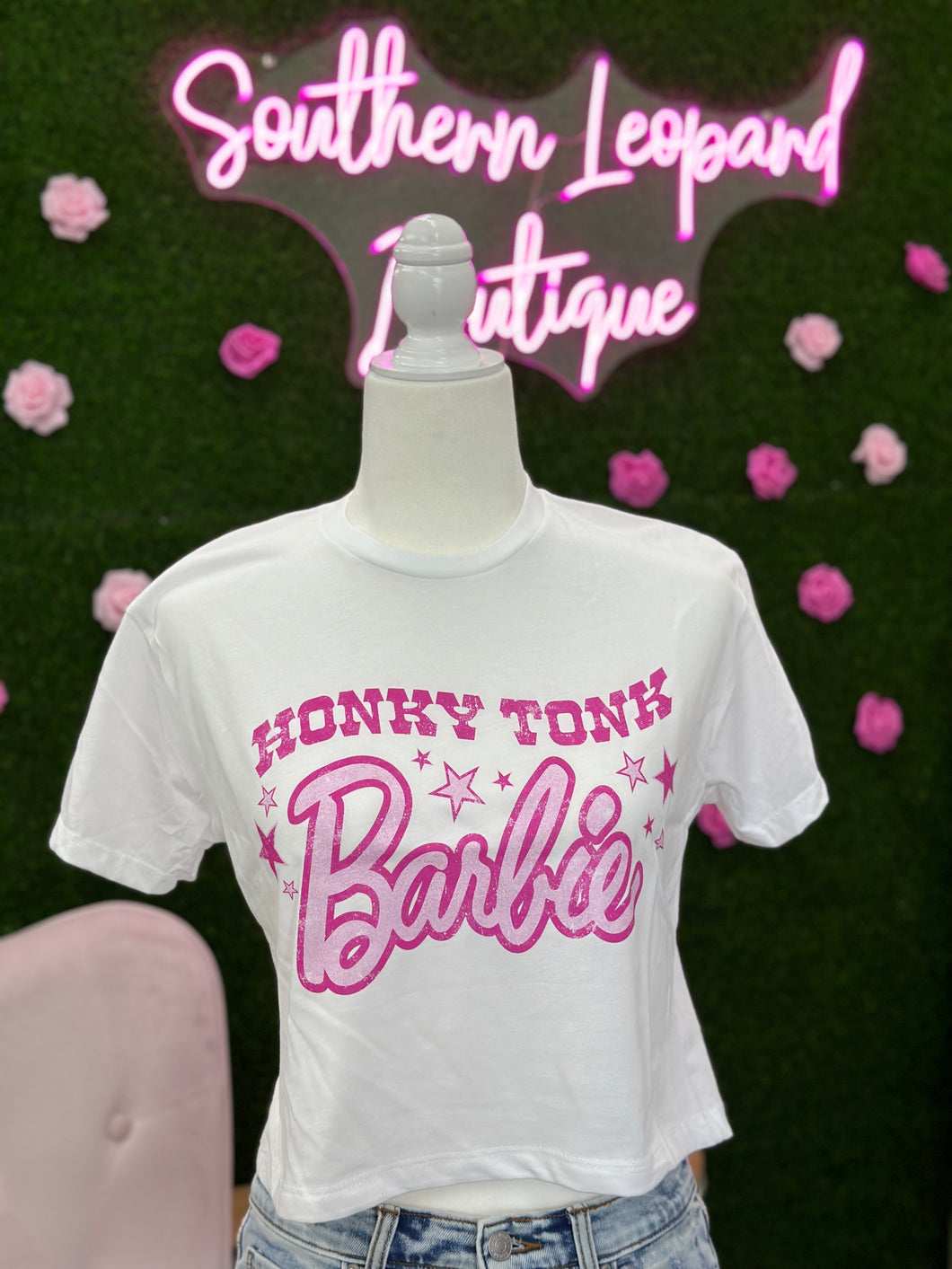 Honky Tonk Barbie crop