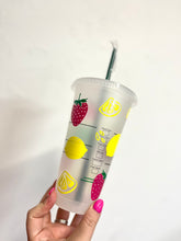 Load image into Gallery viewer, Strawberry Lemonade Cold Cup
