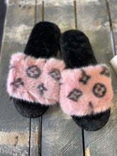 Load image into Gallery viewer, Inspired Monogram Slippers
